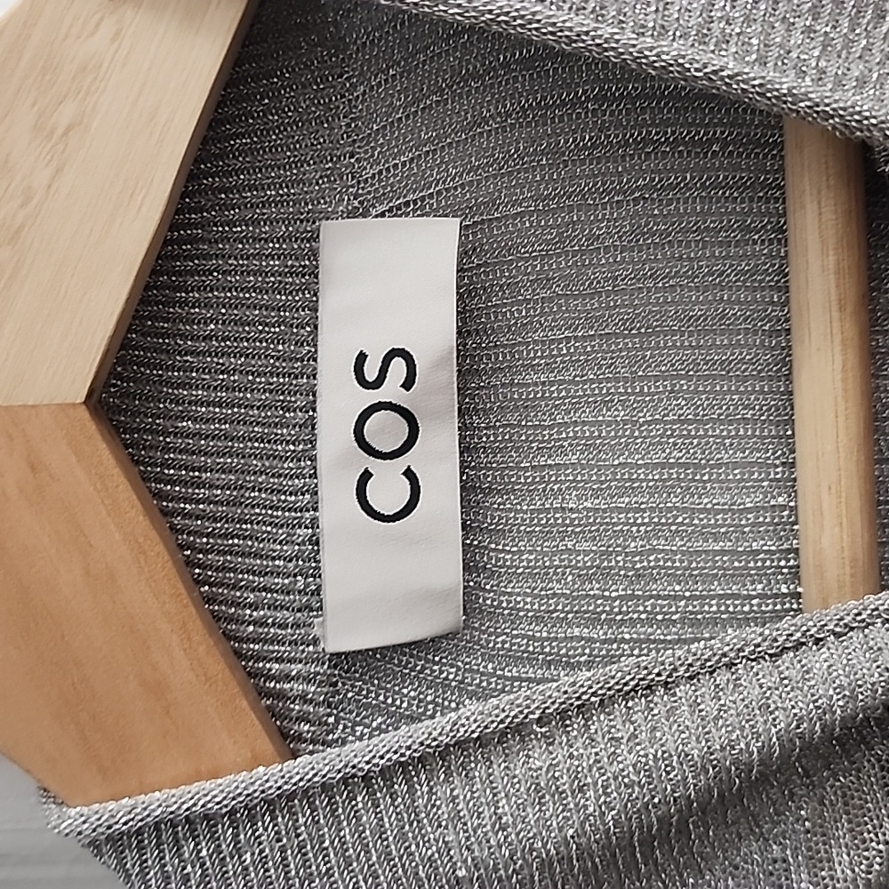 COS High Neck Ribbed Knit Sweater - Picture 3 of 13